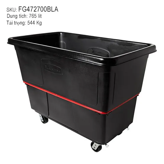 Xe chở đồ giặt là Rubbermaid (4708 4712 4716 4720 4727) (6)