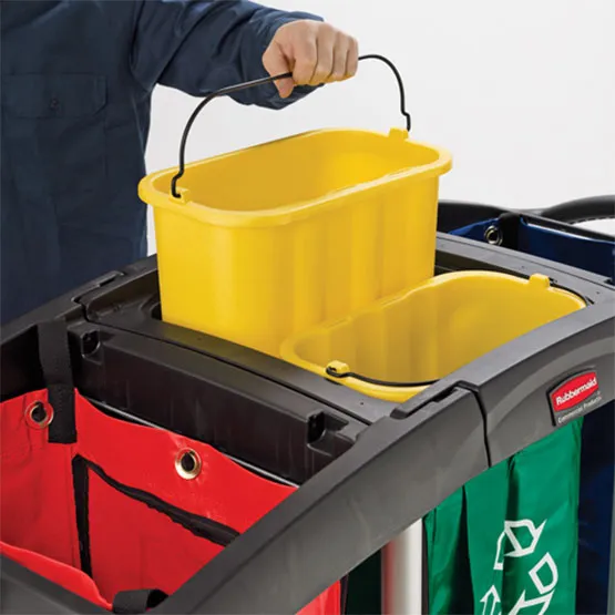 Xô làm vệ sinh 9.5 lít Rubbermaid FG9T8200 (6)