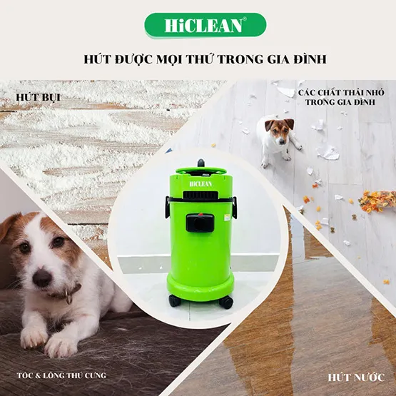 Máy hút bụi văn phòng HiClean SP30 (1500W - 30 lít) (5)