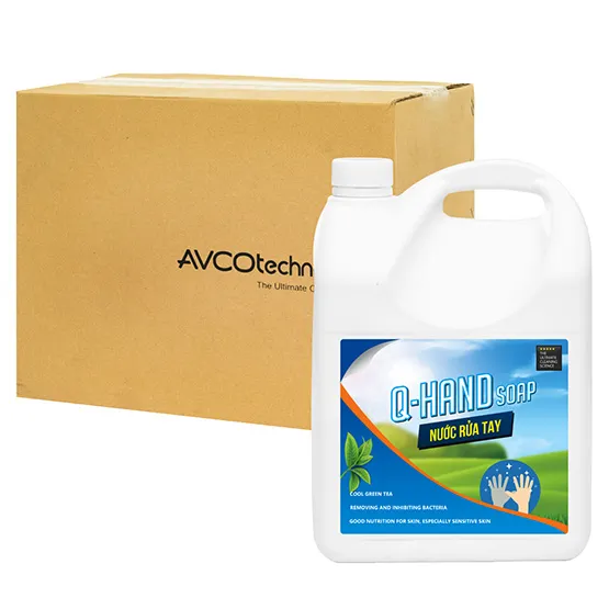 Nước rửa tay - Hương trà xanh Q HAND (4)