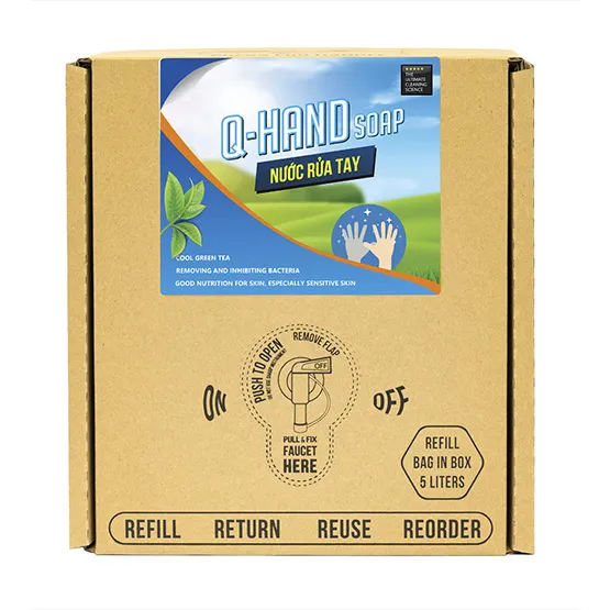 Nước rửa tay - Hương trà xanh Q HAND (5)