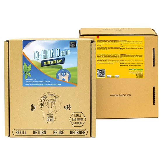 Nước rửa tay - Hương trà xanh Q HAND (6)
