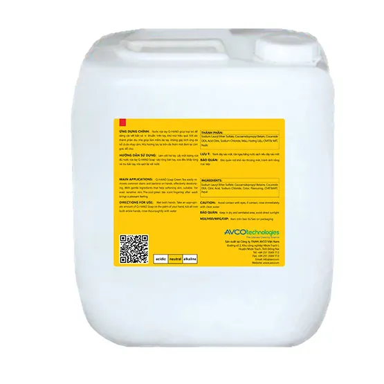 Nước rửa tay - Hương trà xanh Q HAND (8)